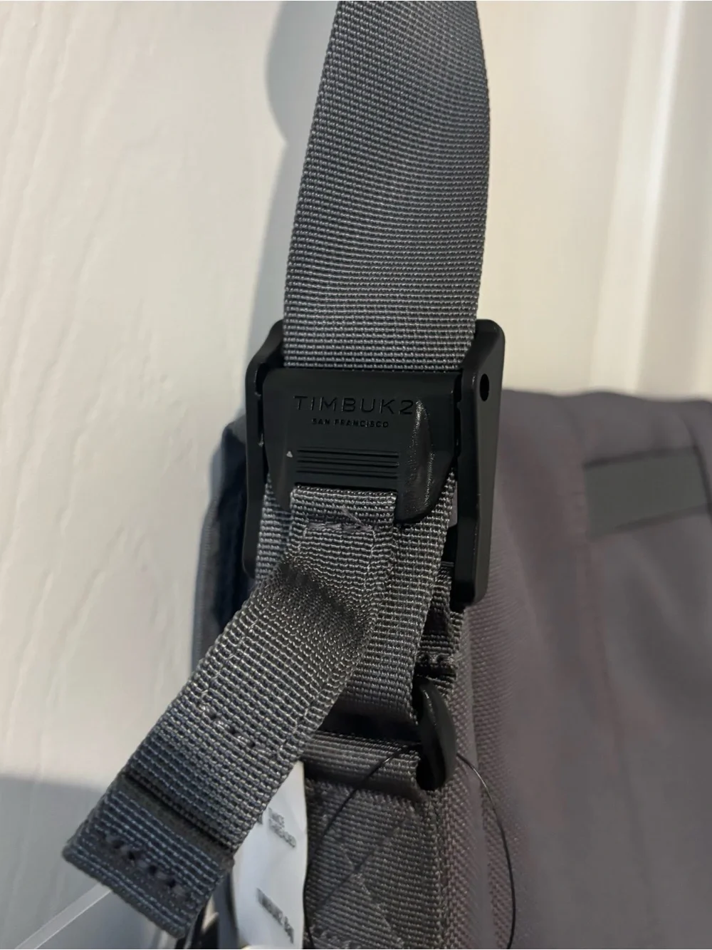 Timbuk2 Slate Gray Classic Gunmetal Messenger Bag